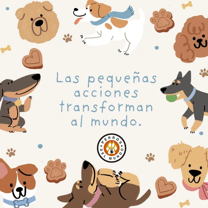 Ilustración de perros